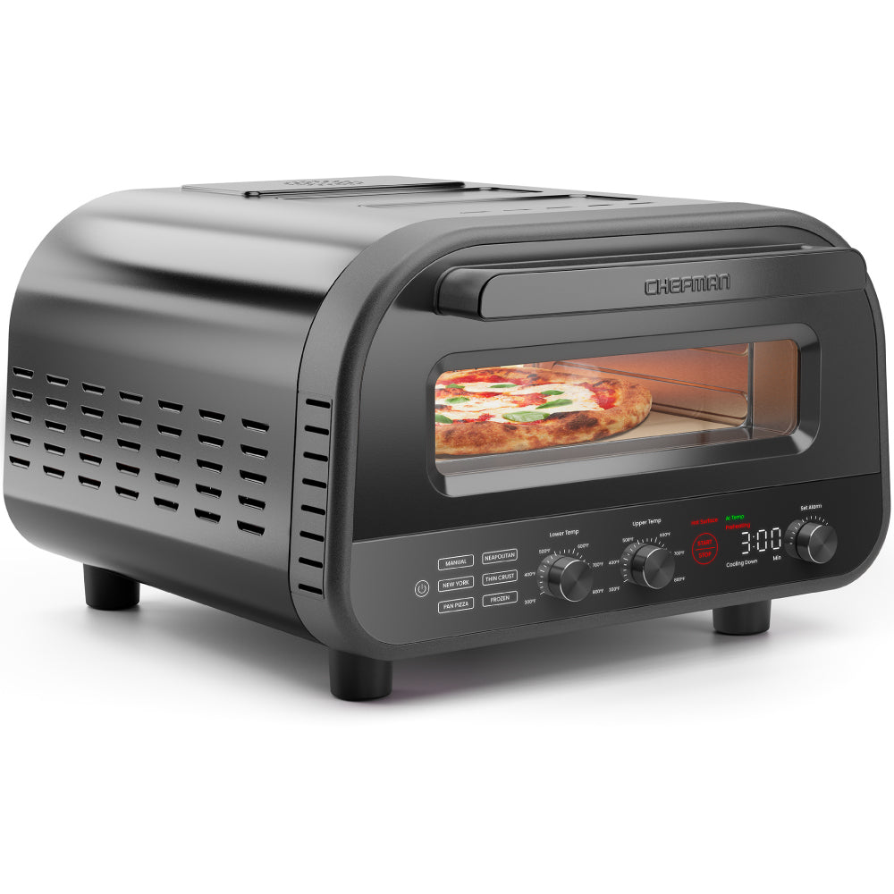 Indoor Pizza Oven — 800°F, Black, feature image 1 of 8