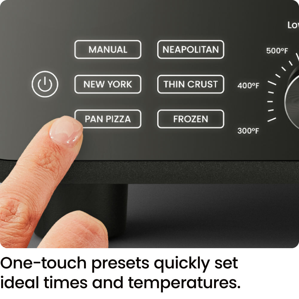 Indoor Pizza Oven — 800°F, Black, feature image 3 of 8