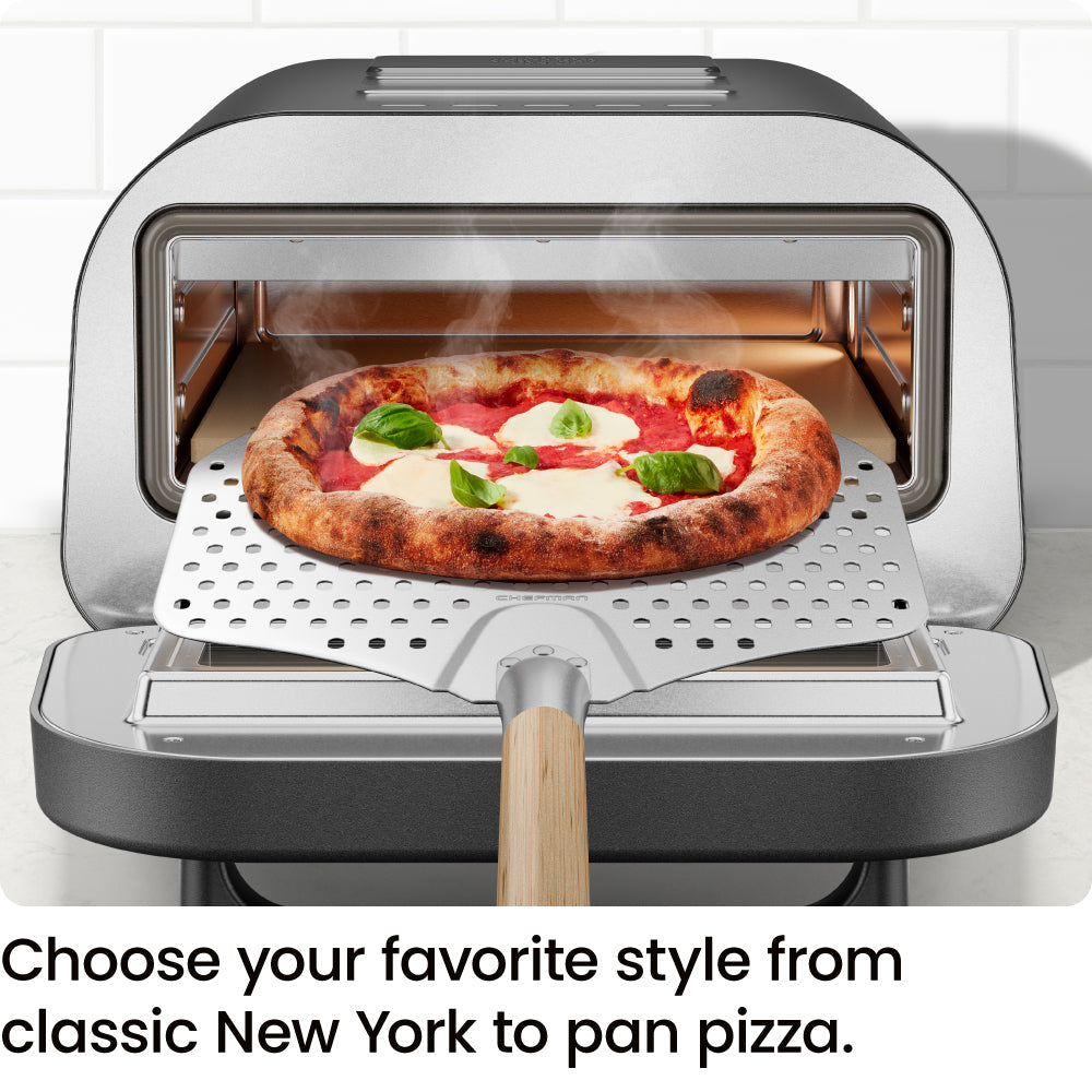 Indoor Pizza Oven — 800°F, Black