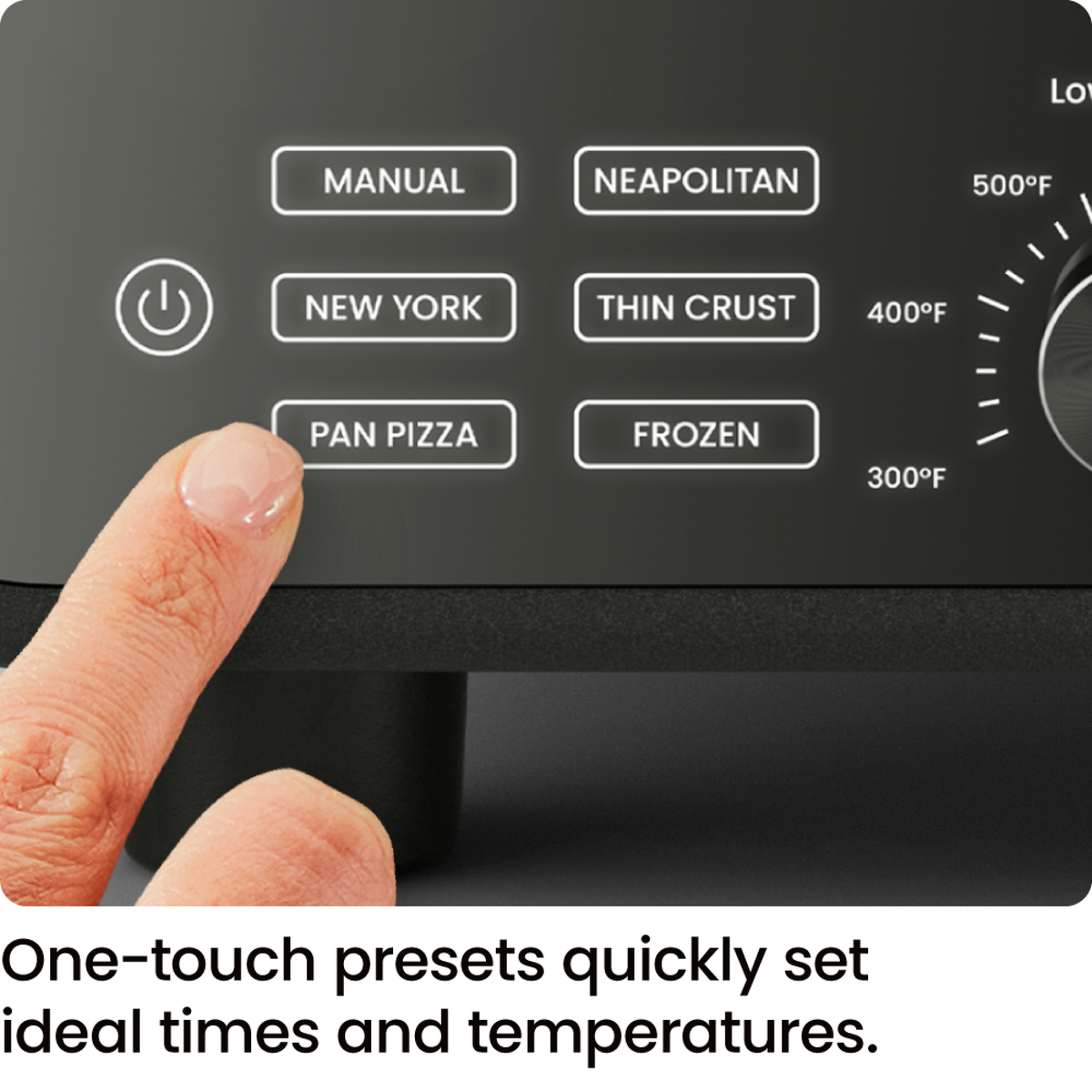 Indoor Pizza Oven — 800°F, Stainless Steel