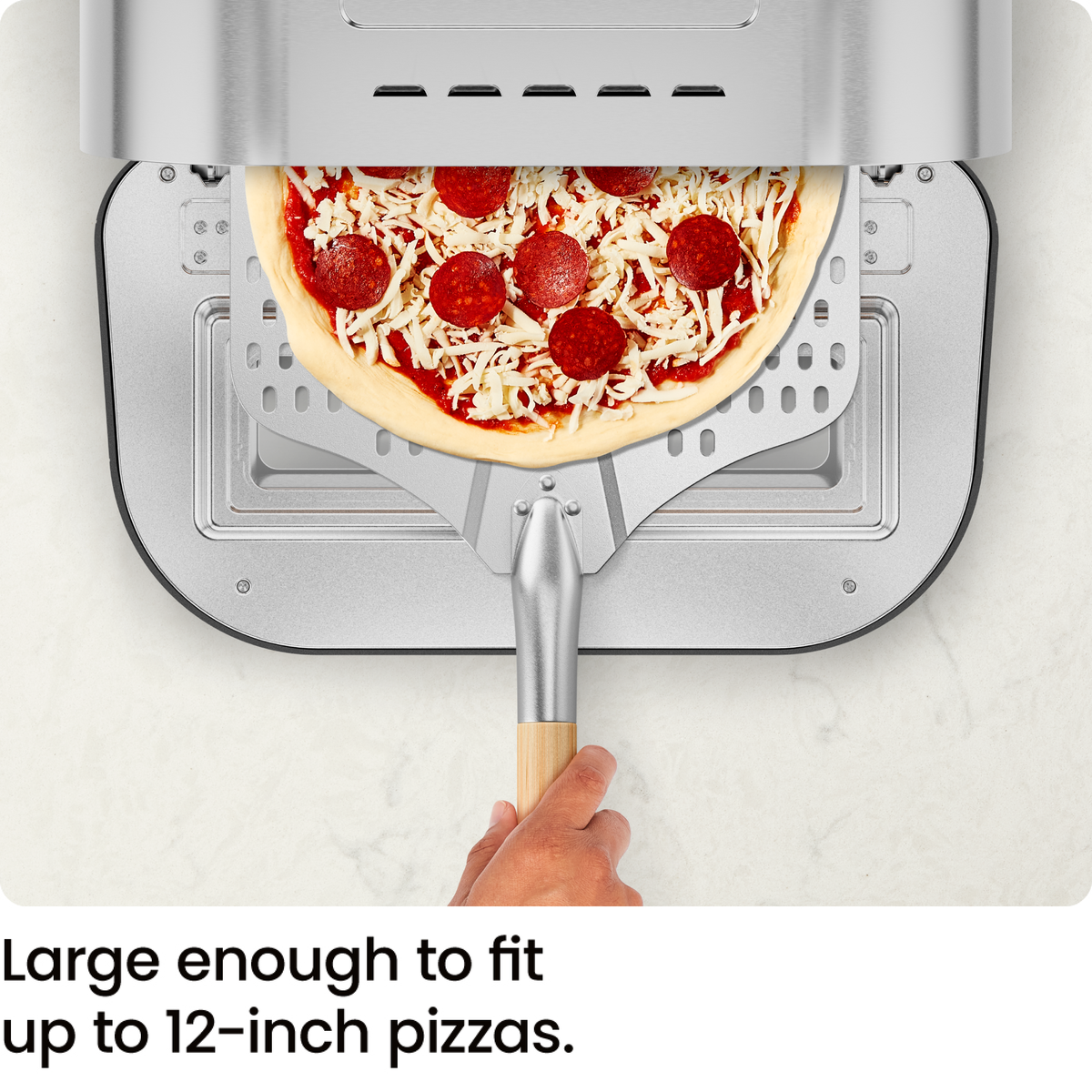 Indoor Pizza Oven — 800°F, Stainless Steel, feature image 6 of 8