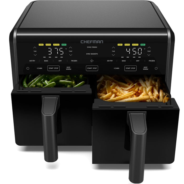 9-Qt. Dual Basket Air Fryer