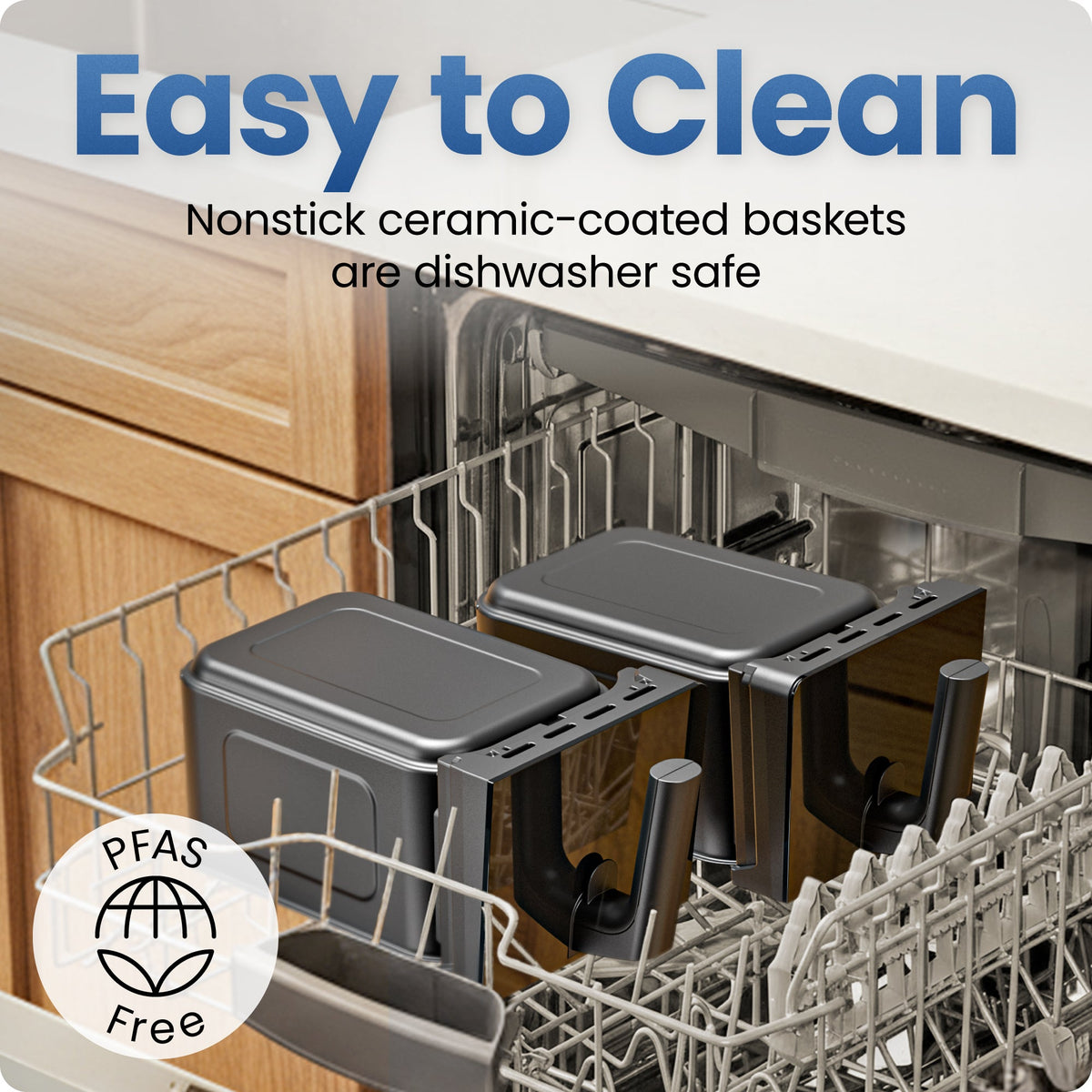 9-Qt. Dual Basket Air Fryer, feature image 6 of 7