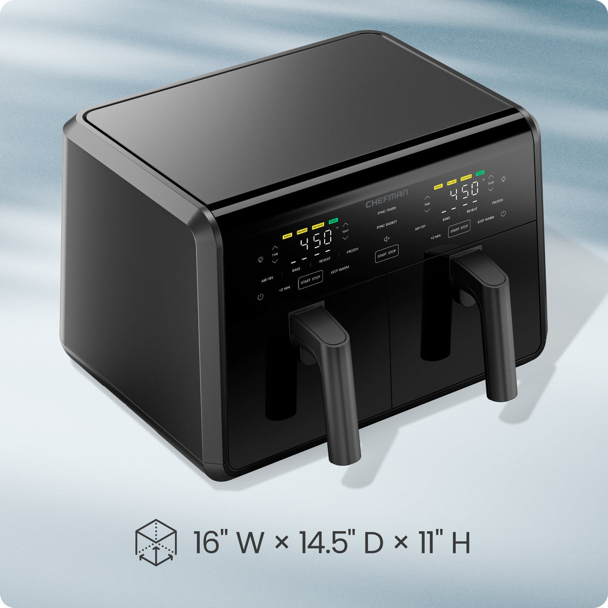 9-Qt. Dual Basket Air Fryer