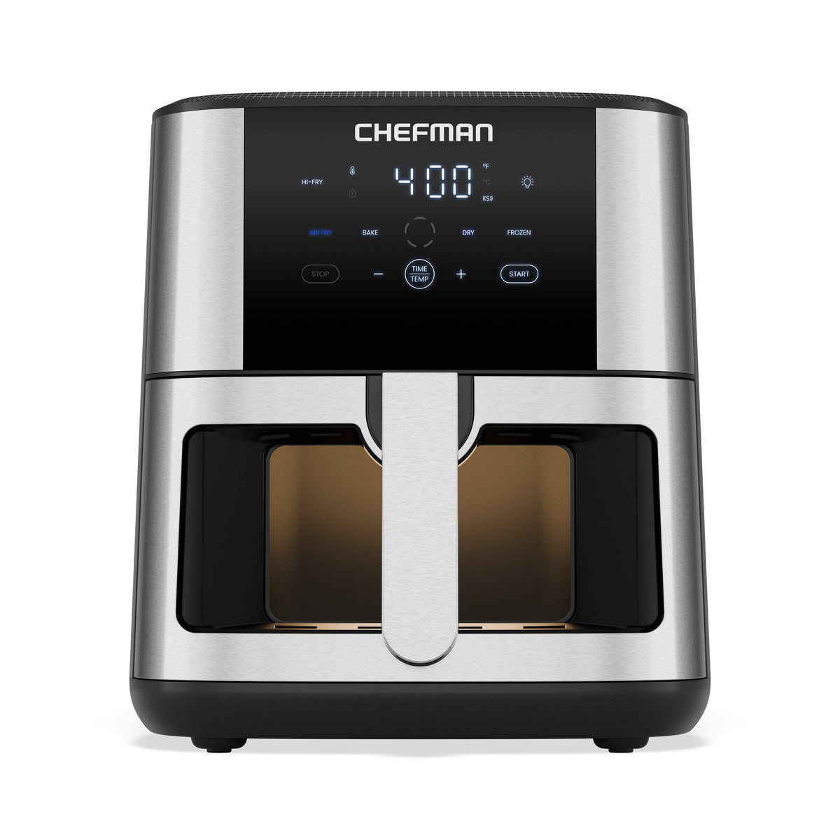 8-Qt. Easy-View Air Fryer — Stainless Steel
