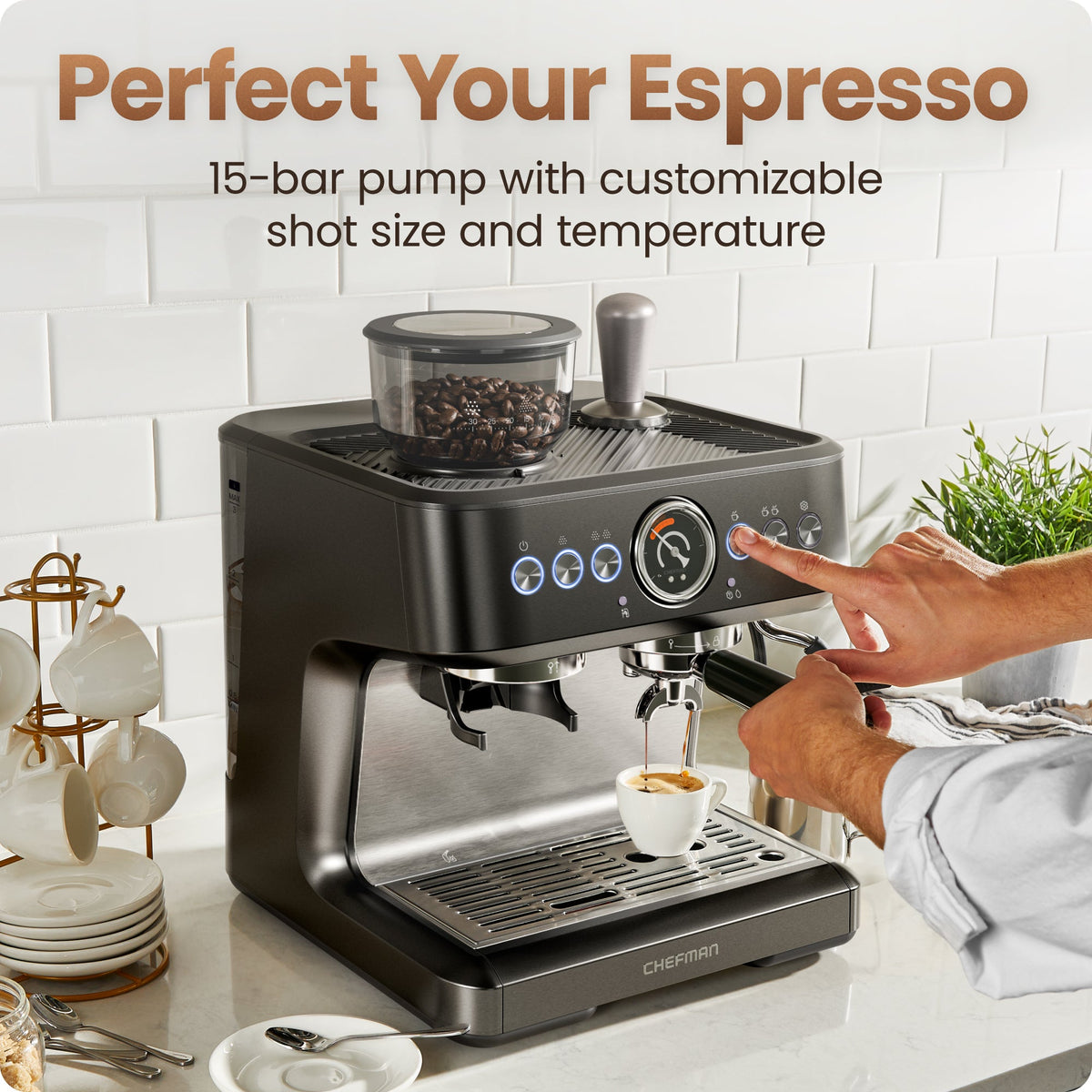 Double Boiler Espresso Machine