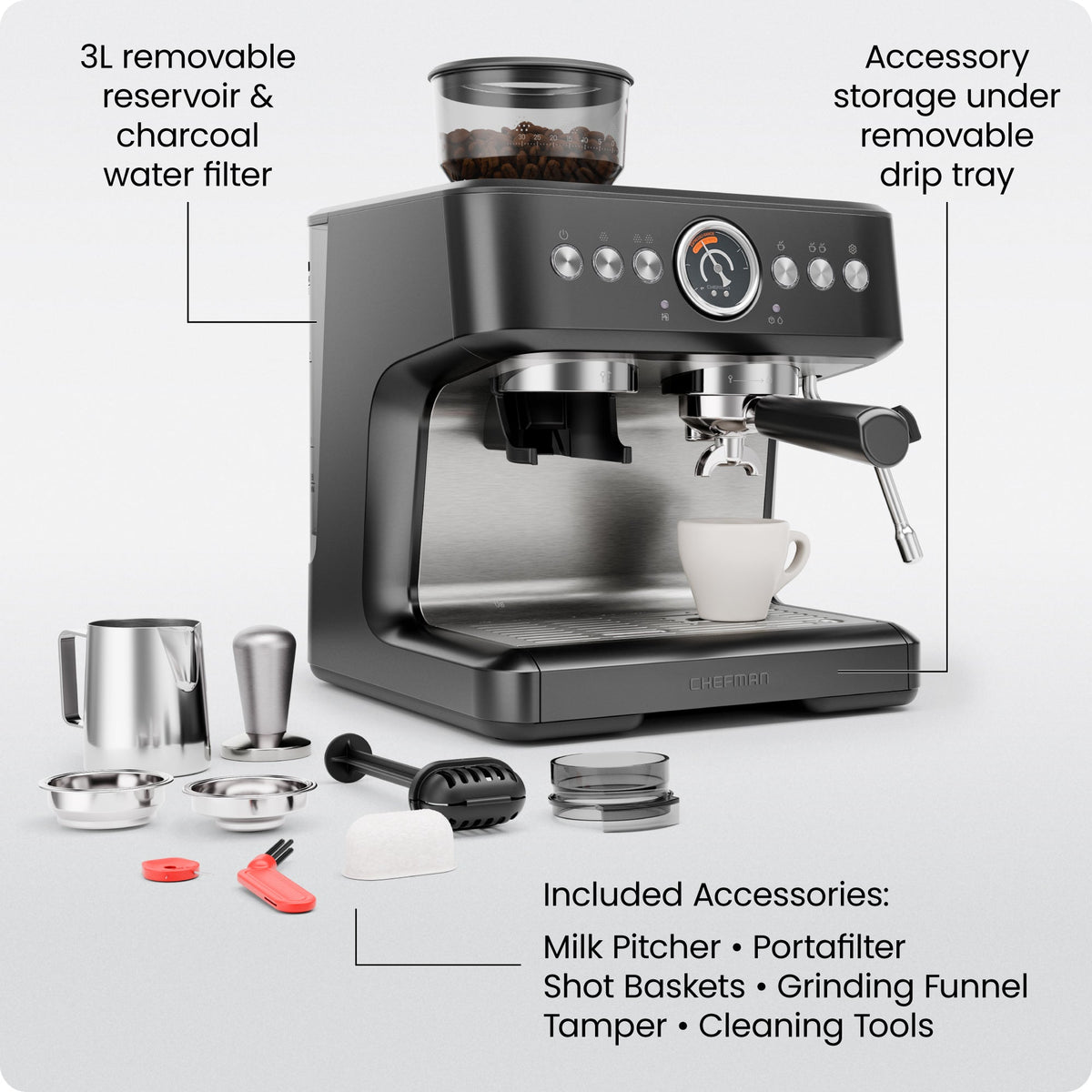 Double Boiler Espresso Machine, feature image 7 of 8
