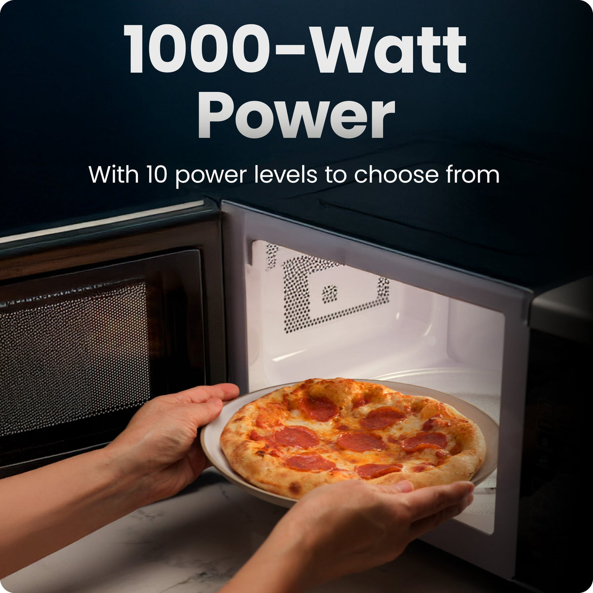 1.1 Cu. Ft. Digital Microwave — Stainless Steel, feature image 3 of 7