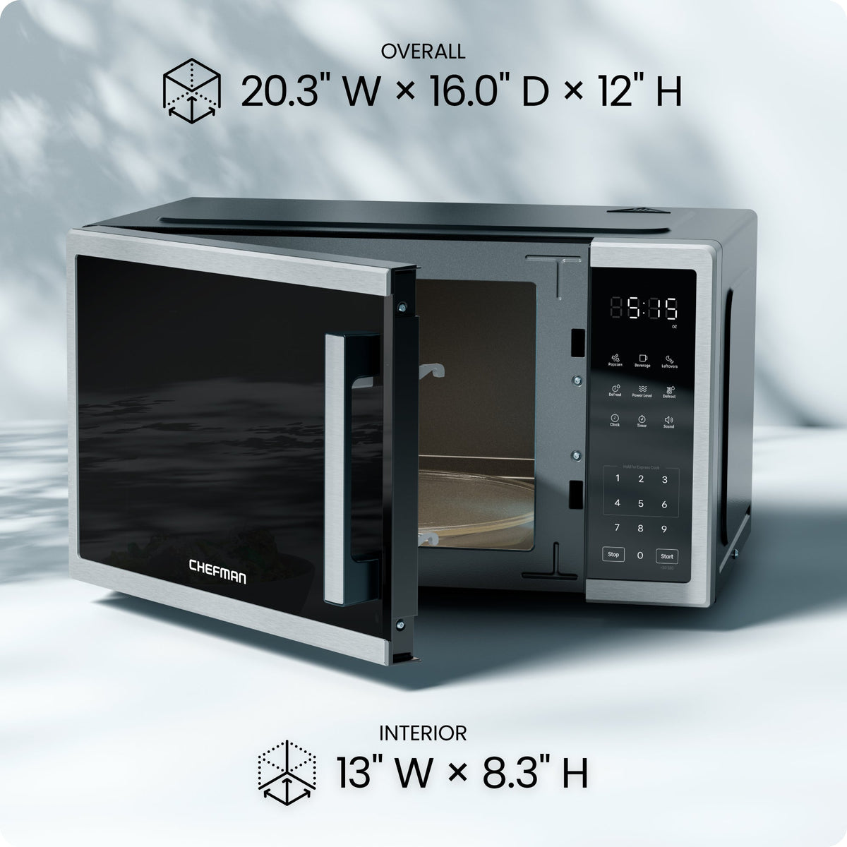 1.1 Cu. Ft. Digital Microwave — Stainless Steel, feature image 7 of 7